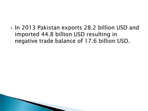 Major agricultural import and export of pakistan | PPTX