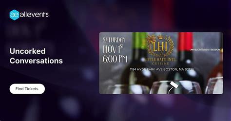 Uncorked Conversations, Little Haiti International Cuisine, Boston, 1 ...