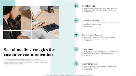 Customer Communication Strategy Template 的图像结果
