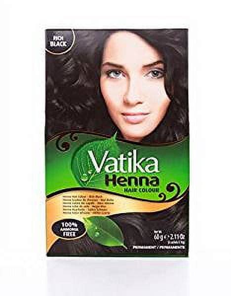 Vatika Henna Rich Black Hair Color - Ammonia Free India | Ubuy