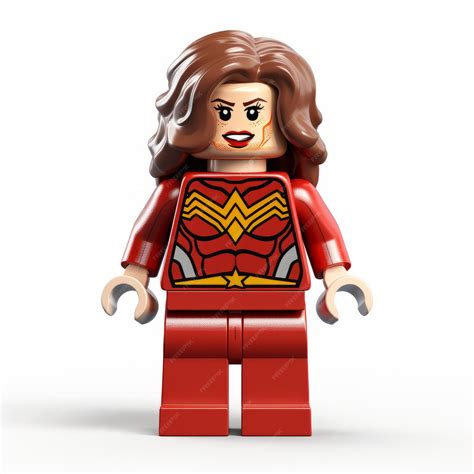 Premium Photo | Lego Wonder Woman Character Toy Detailed Design ...