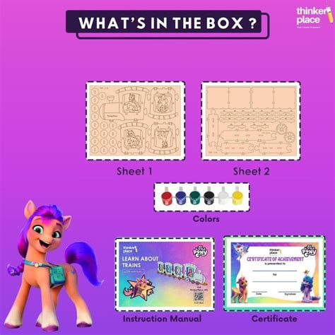 ThinkerPlace My Little Pony Magical Mini Train Photo Frame — Toycra