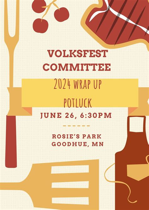 2024 Volksfest wrap up potluck , Rosie's Park, Goodhue, 26 June 2024 ...