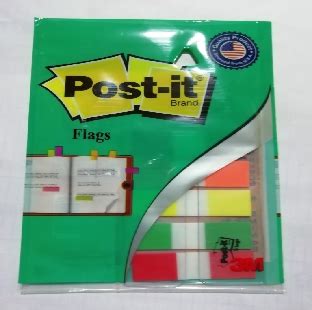 3M Post-it Flags 0.5" * 1.7" - Pack of 10 (Pack of 50 Flags) • Benir e ...