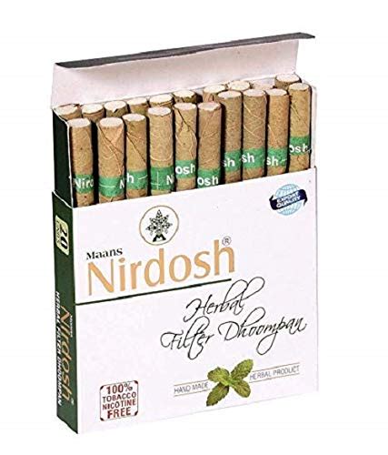 Buy Nirdosh THESHOPPEHUB - New Nirdosh Tobacco Free Herbal Cigarettes ...