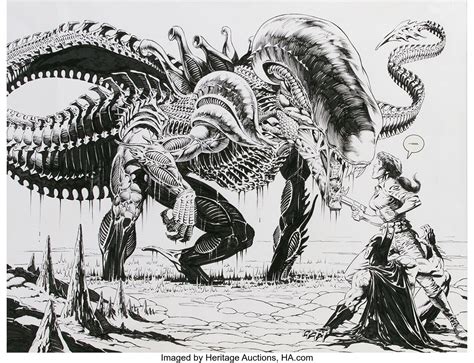 Image result for Alien by Bernie Wrightson