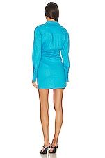 GAUGE81 Puno Mini Linen Dress in Reef | REVOLVE