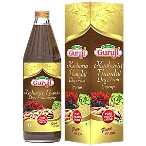 Buy Hitkary Syrup Sandali Kesaria Thandai Dry Fruit Online at Best ...