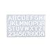 Alphabets Letter ABC Stencil & Numbers(25mm 2 pcs) : Amazon.in: Toys ...