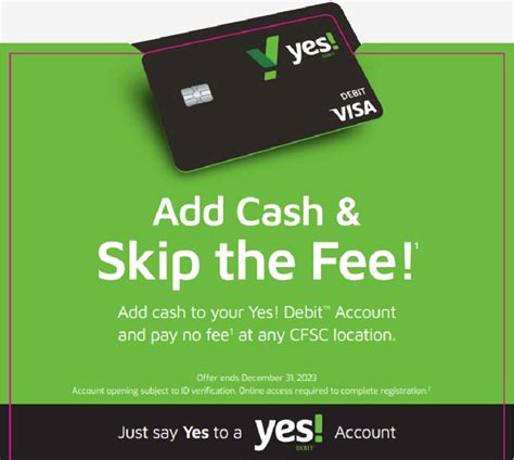 Secure Prepaid Debit Cards | No Minimum Balance Required | Personal Services | CFSC