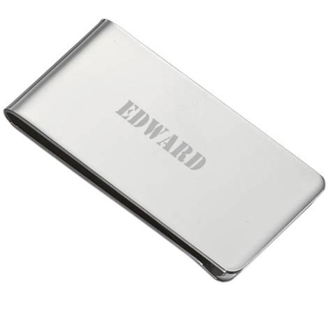 Archduke Stainless Steel Money Clip - Southern Glam Monogram