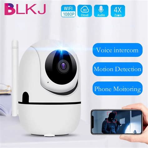 IP wifi Camera Video Surveillance HD 1080P Cloud Wireless Automatic Tracking Infrared ...
