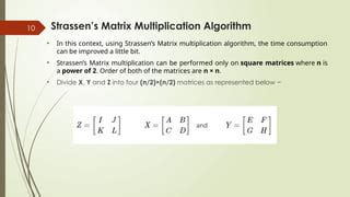 Image result for Strassen's Matrix Multiplication Algorithm