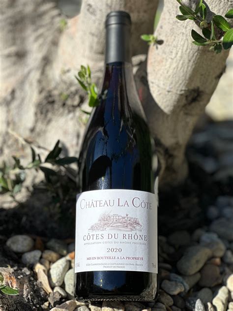 2020 Cotes du Rhone Villages, Chateau La Cote