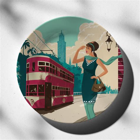 Tramways Bombay: Buy Premium Quality Decorative Art Plates Online ...