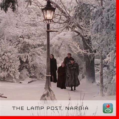 Narnia Lamppost Original Did C.S. Lewis Base Narnia On A Small UK City