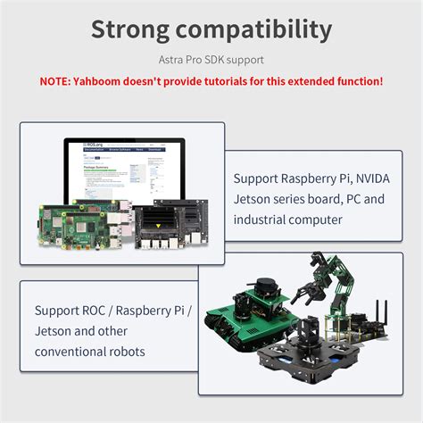 Buy Yahboom Somatosensory Depth Camera 3D Scanner Robot ROS1 ROS2 3D ...