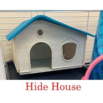 Buy Mcage Large 3-Levels Dwarf Hamster Cage Habitat Home with Long ...