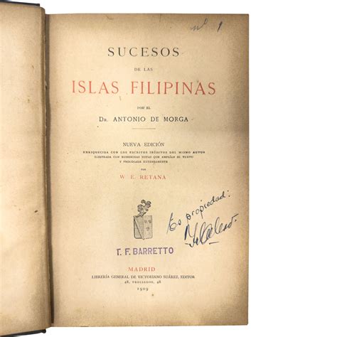 Antonio de Morga - Sucesos De Las Islas Filipinas