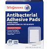Walgreens Advanced Antibacterial Adhesive Pads Large | Walgreens