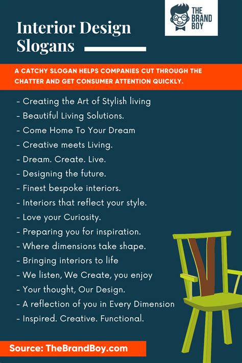 590+ Catchy Inside Design Slogans, Taglines, And Captions - Bizagility