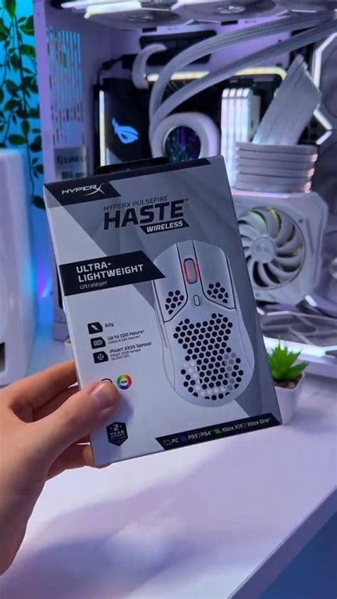 Image result for HyperX Haste Pulsefire Mouse Ultralight 59G