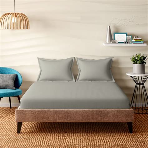 Buy PORTICO Unicorn Cotton 600TC 3Pcs Super King Bedsheet Set from ...