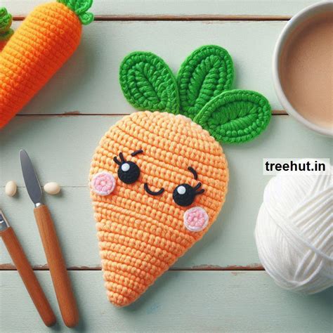Carrot Crochet Ideas, Crochet Appliques and Small Projects with ...