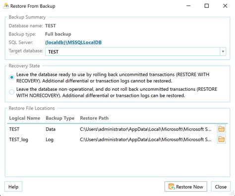 Image result for Steps of Restoring Backup in SQL