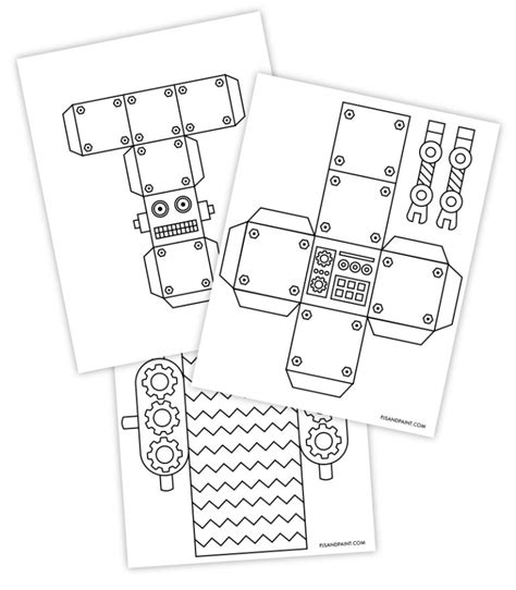 Build a Robot Worksheet 的图像结果
