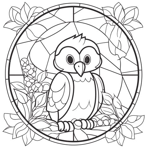 Coloring Pages Stained Glass [2025]