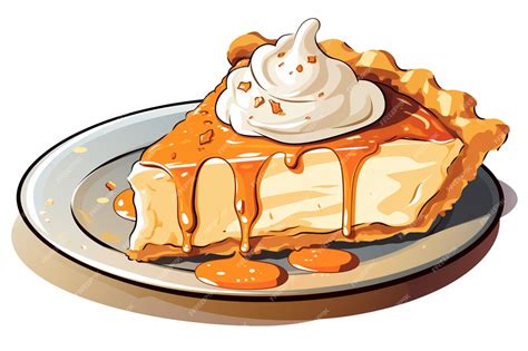 A pumpkin pie clipart with a slice being pumpkin clip art image ...