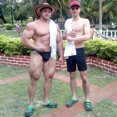 Image result for Size Difference Between Bodybuilder and Normal Man
