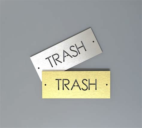 Image result for Household Garbage Sign