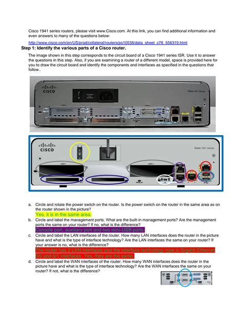 SOLUTION: 6.3.2.7 Lab - Exploring Router Physical Characteristics ...