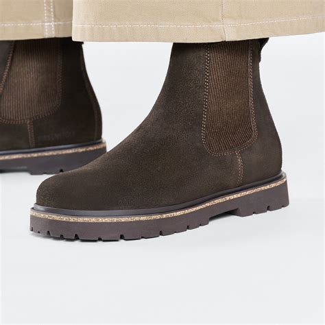 Highwood Slip On Women Suede Leather Mocha | BIRKENSTOCK