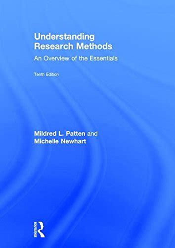 Buy Understanding Research Methods: An Overview of the Essentials Book ...