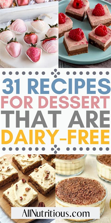 31 Best Dairy-Free Desserts Recipes for Vegans