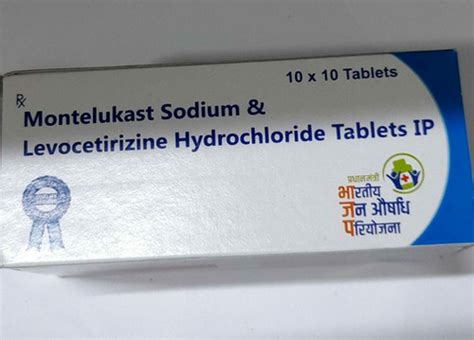 Montelukast 10 mg and Levocetrizine5 mg | API GENERIC PHARMACY
