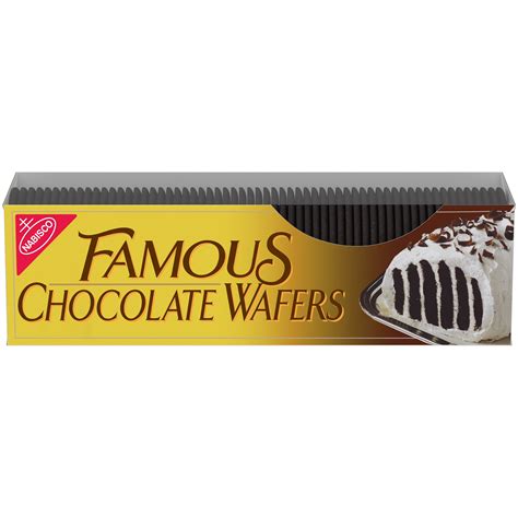 Nabisco Famous Chocolate Wafers, 9 oz - Walmart.com