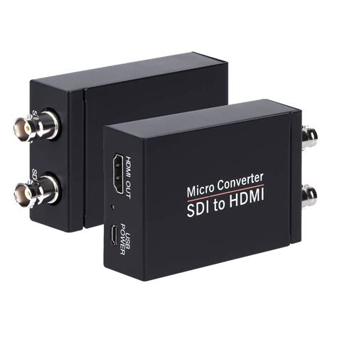 SDI to HDMI Converter, SDI to HDMI Adapter for 3G-SDI/HD-SDI/SD-SDI ...
