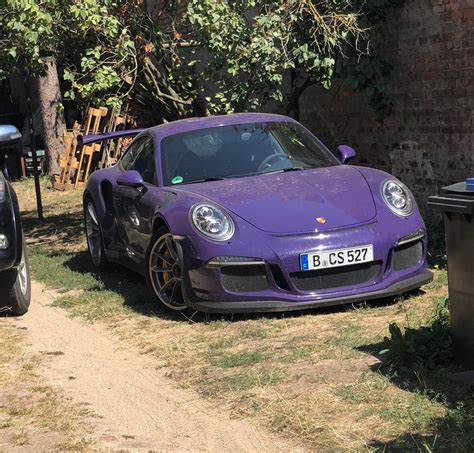 Porsche Gt3 Rs Purple