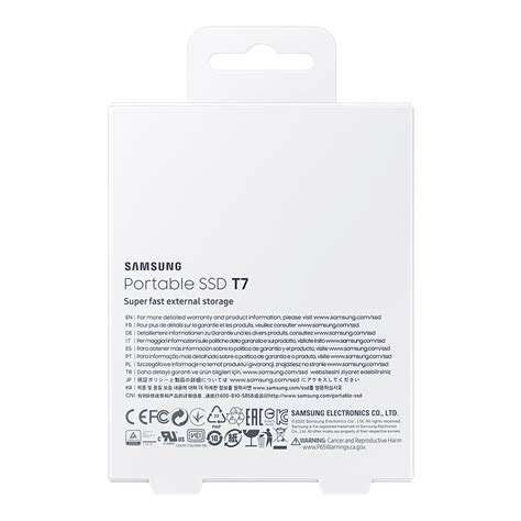 Buy Samsung T7 500 GB USB 3.2 Solid State Drive (UASP Mode, MU-PC500T ...