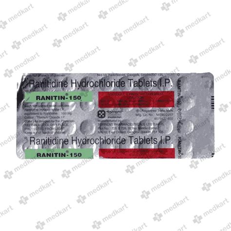 RANTAC 150MG TABLET 30'S Price, Uses, Side Effects & Substitutes | Medkart