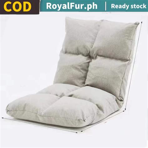 COD️ Lazy chair Tatami Sofa Bed Backrest Folding Floor Chair Bed floor ...