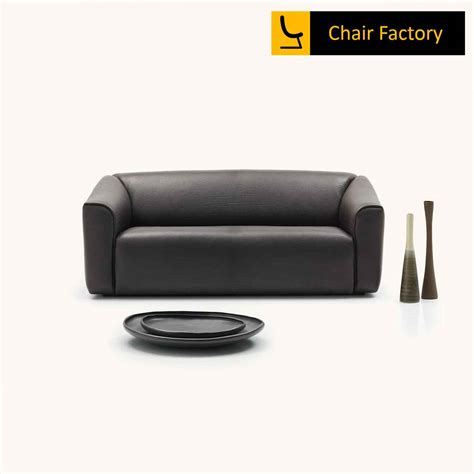 Duca black office sofa leather comfort sofa | Chair Factory