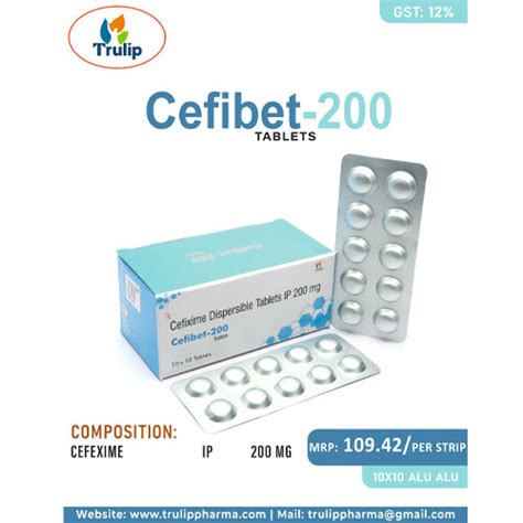 CEFIBET-200 Tablets Trulip Pharma