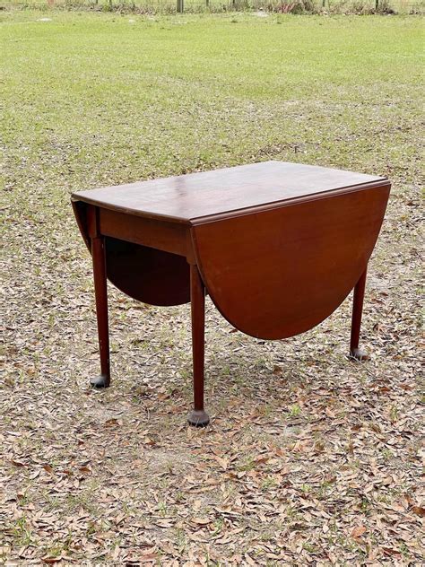 Wood Drop Leaf Kitchen Table: Elegant Space-Saving Design