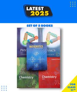 Physics Part 1 & 2, Chemistry Part -1 & 2 And Mathematics Textbook For ...