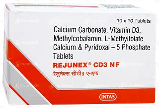 Rejunex Cd3 Nf Tablets 10 - Uses, Side Effects, Dosage, Price | Truemeds